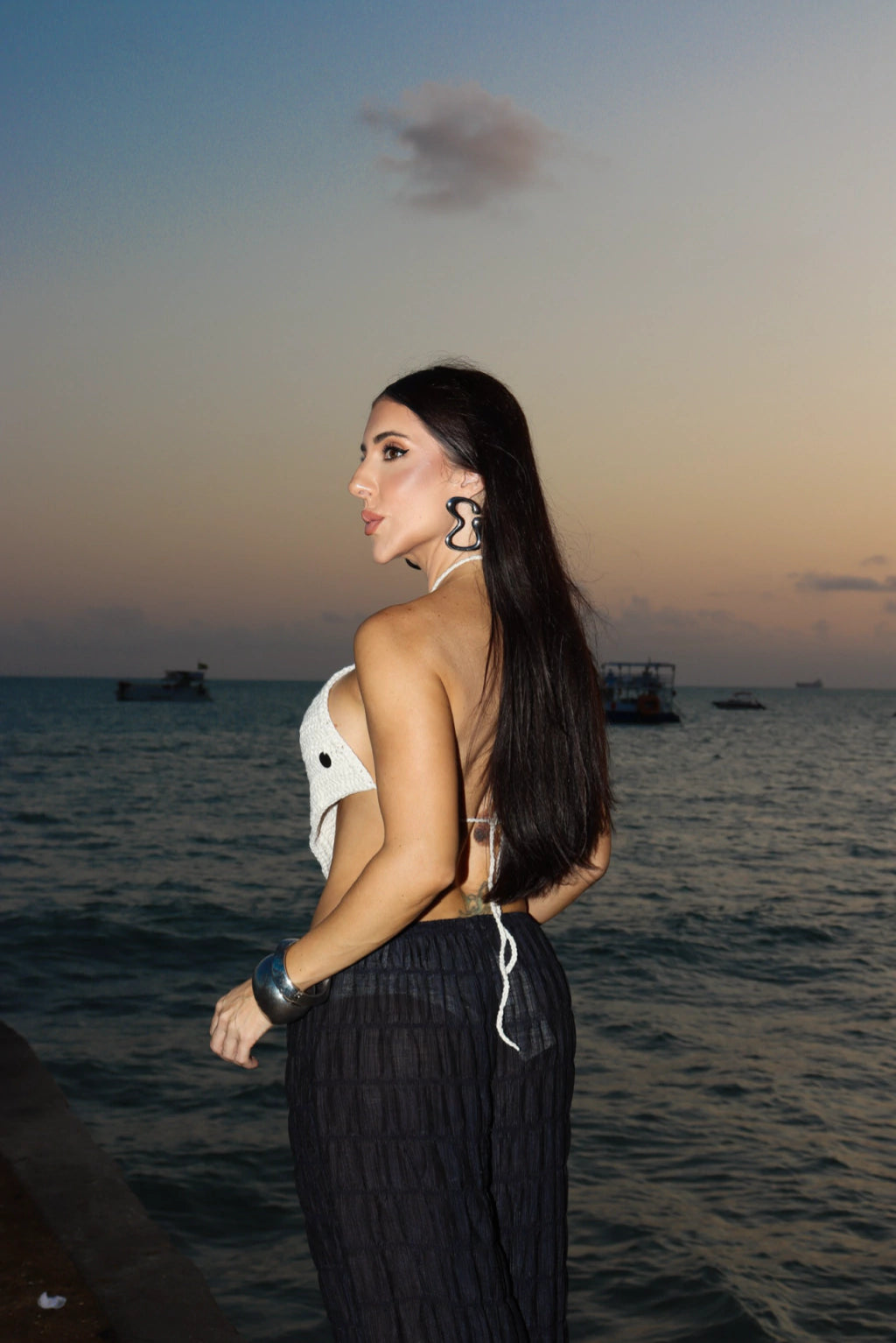 Top Cropped Brisa Estelar