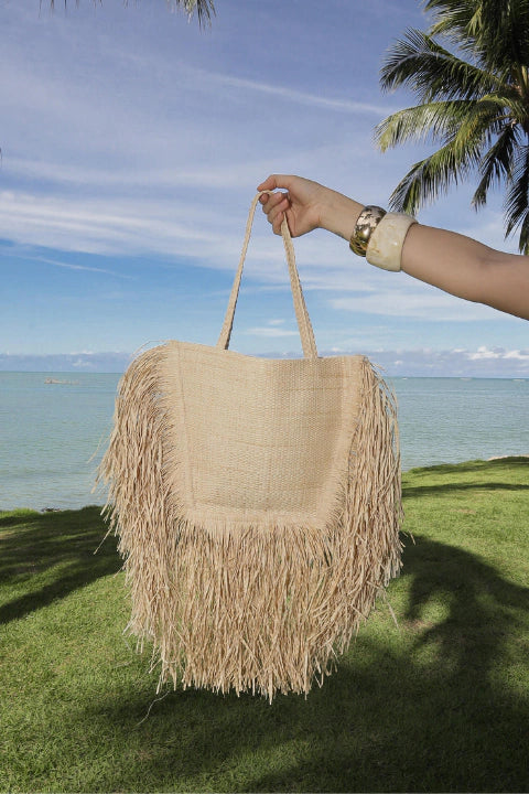 Bolsa Tote Franja Sahara